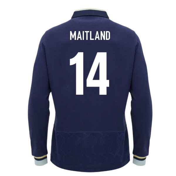 2026-2027 Scotland Rugby LS Cotton Home Shirt (Maitland 14)