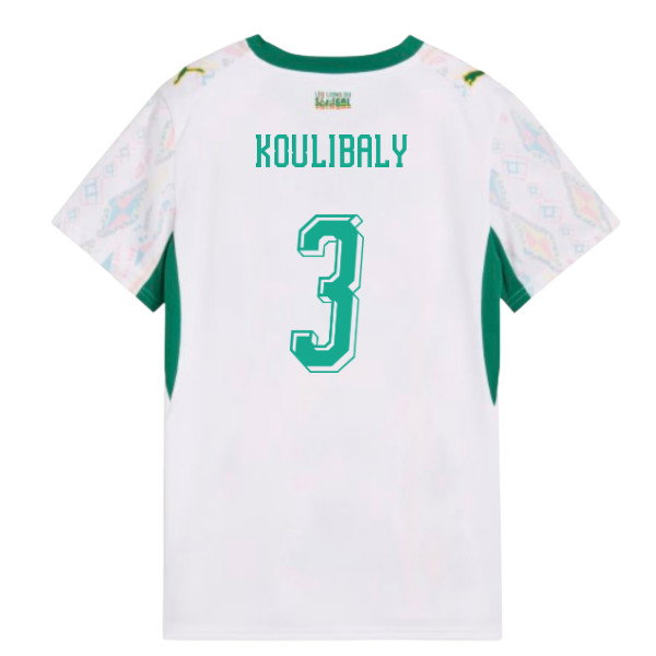 2026-2027 Senegal Home Shirt (Womens) (Koulibaly 3)