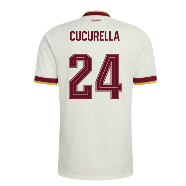 2026-2027 Spain Authentic Away Shirt (Cucurella 24)
