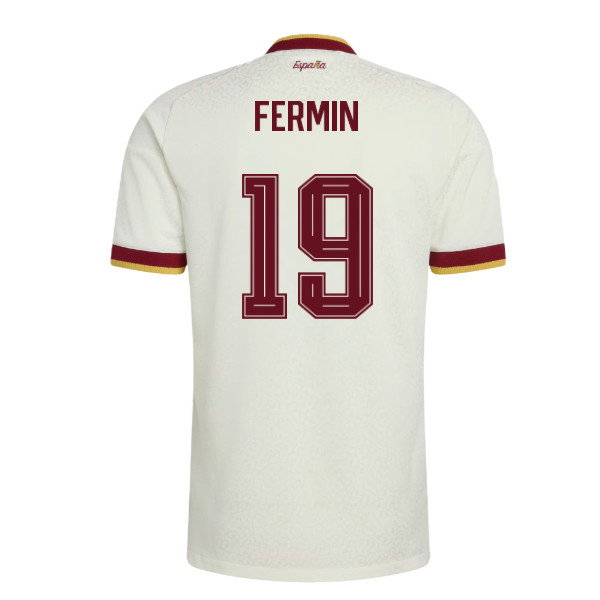 2026-2027 Spain Authentic Away Shirt (Fermin 19)