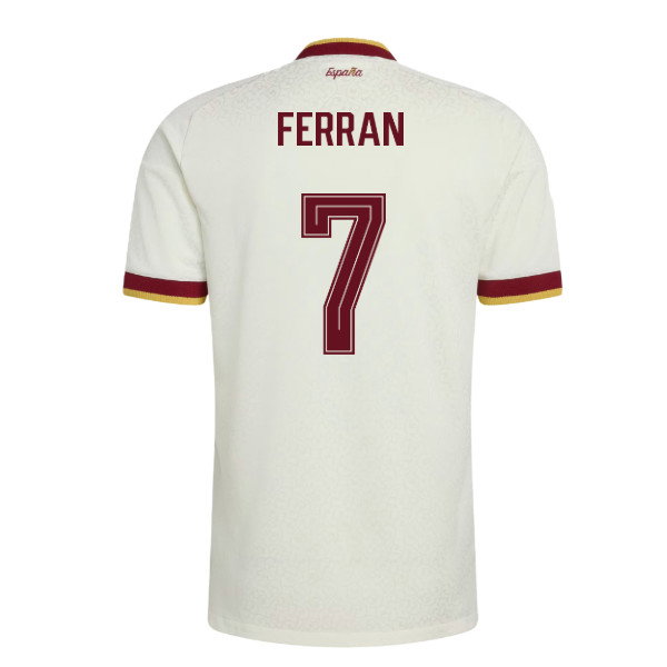 2026-2027 Spain Authentic Away Shirt (Ferran 7)