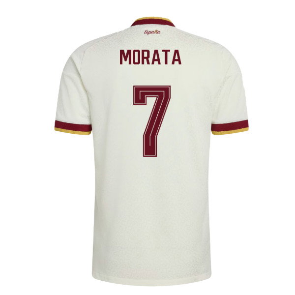 2026-2027 Spain Authentic Away Shirt (Morata 7)