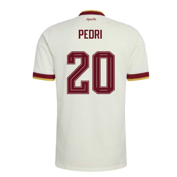 2026-2027 Spain Authentic Away Shirt (Pedri 20)