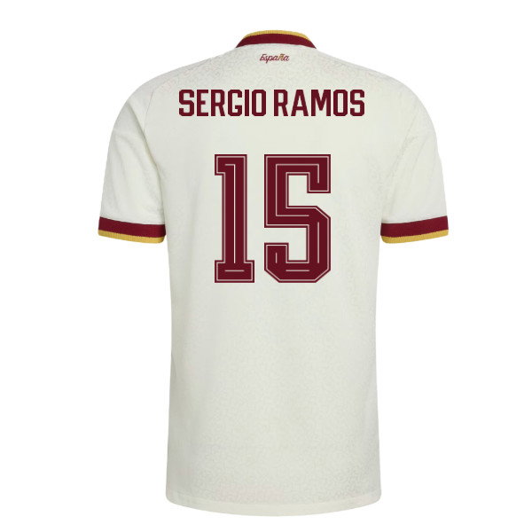 2026-2027 Spain Authentic Away Shirt (Sergio Ramos 15)