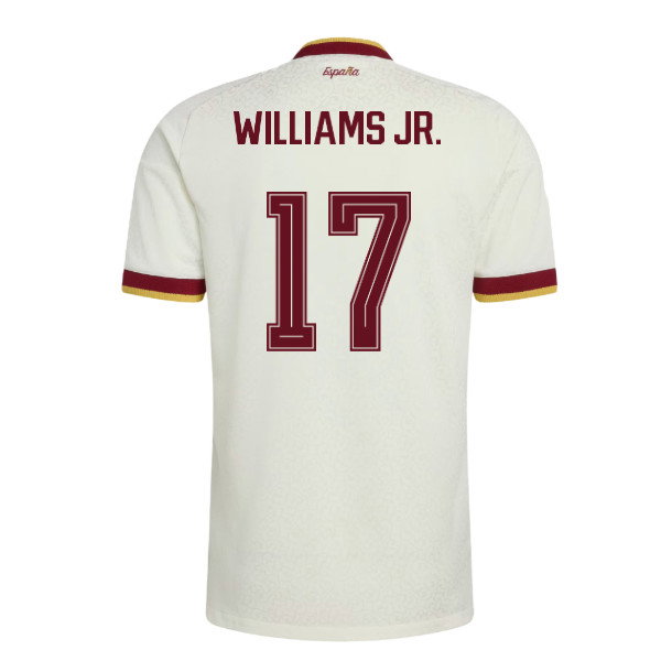 2026-2027 Spain Authentic Away Shirt (Williams Jr. 17)