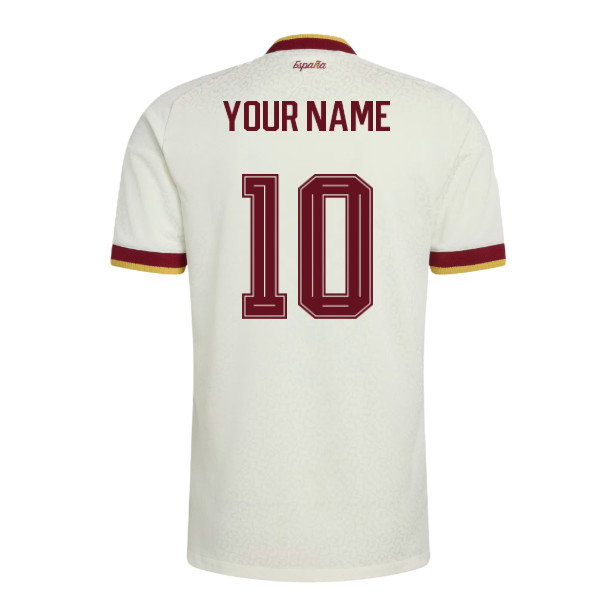 2026-2027 Spain Authentic Away Shirt (Your Name)