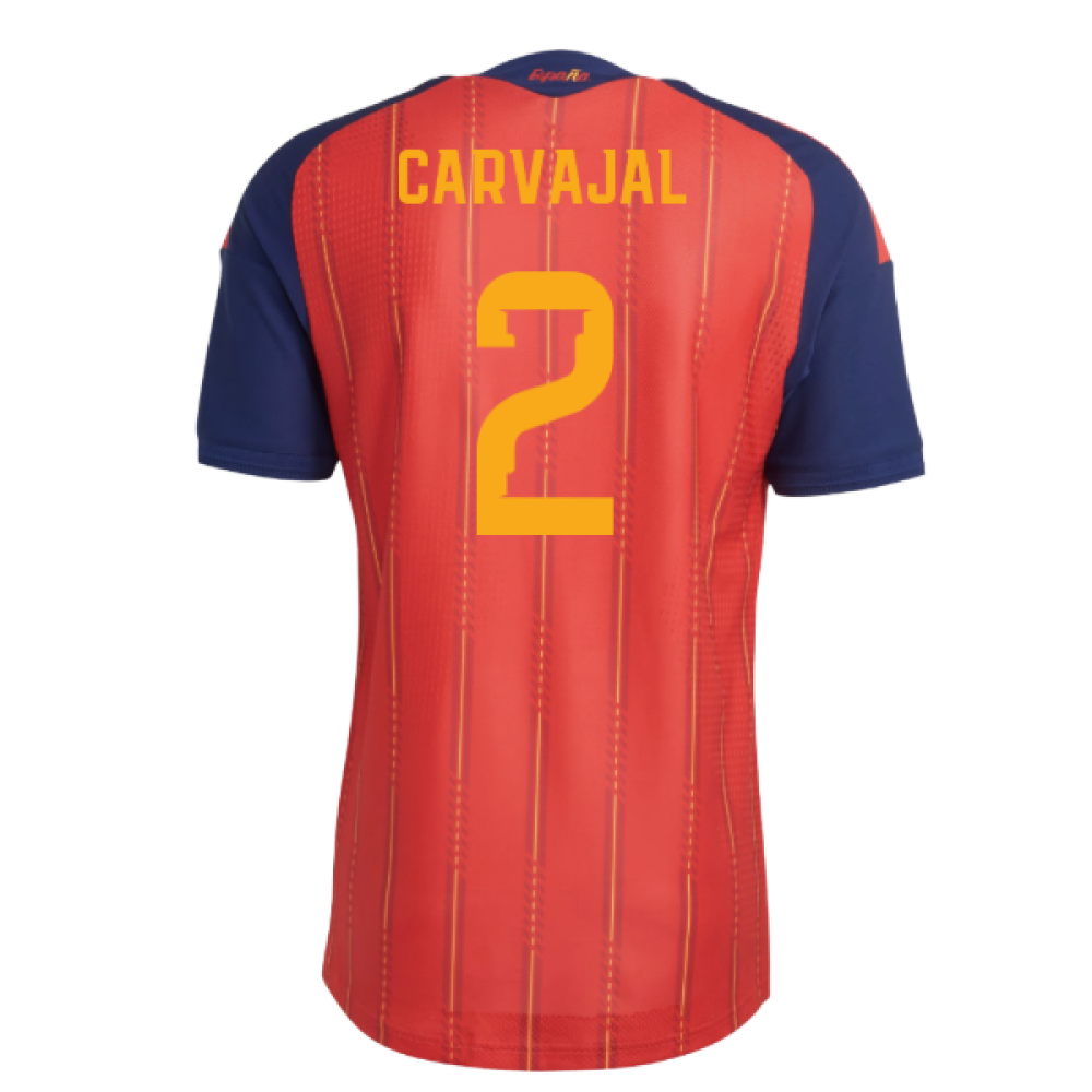 2026-2027 Spain Authentic Home Shirt (Carvajal 2)