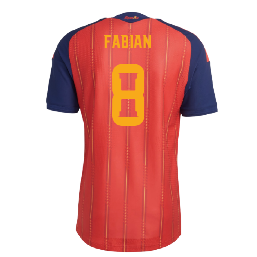 2026-2027 Spain Authentic Home Shirt (Fabian 8)