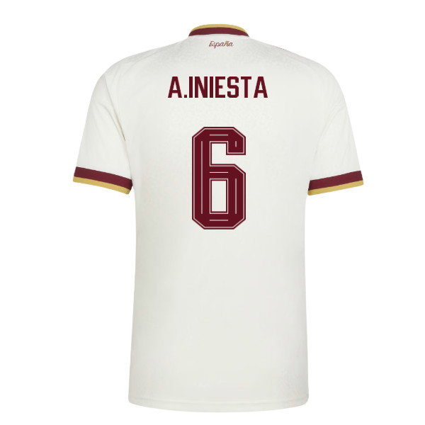 2026-2027 Spain Away Shirt (A.Iniesta 6)
