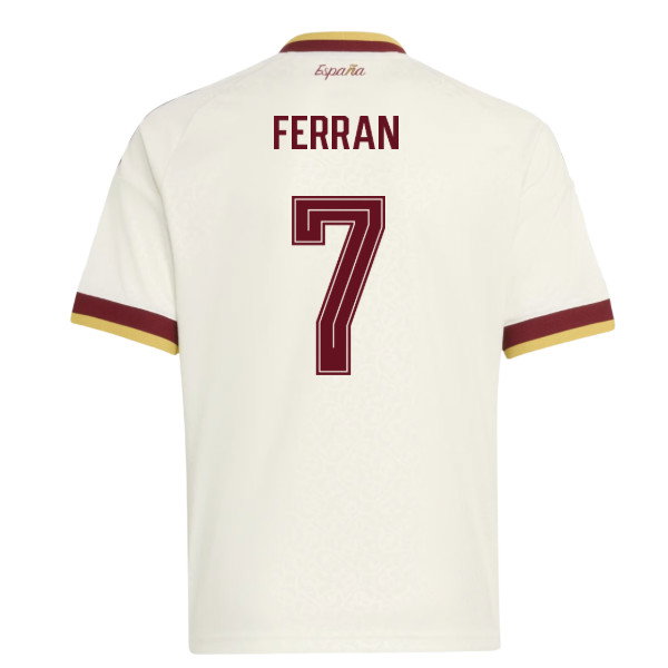 2026-2027 Spain Away Shirt (Kids) (Ferran 7)