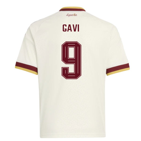 2026-2027 Spain Away Shirt (Kids) (Gavi 9)