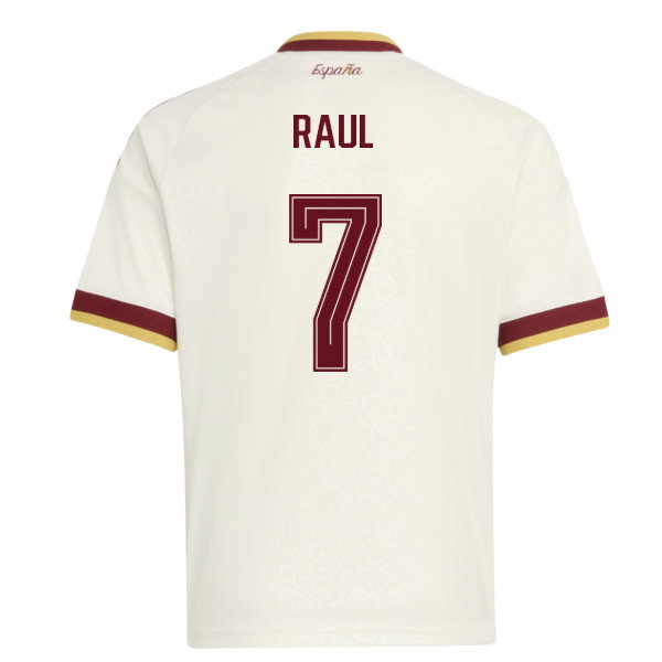 2026-2027 Spain Away Shirt (Kids) (Raul 7)