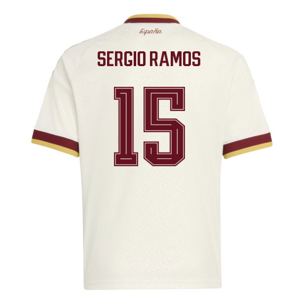 2026-2027 Spain Away Shirt (Kids) (Sergio Ramos 15)