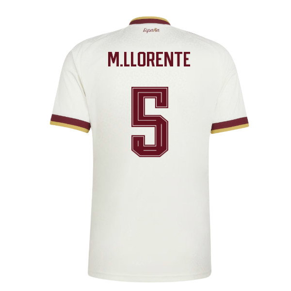 2026-2027 Spain Away Shirt (M.Llorente 5)