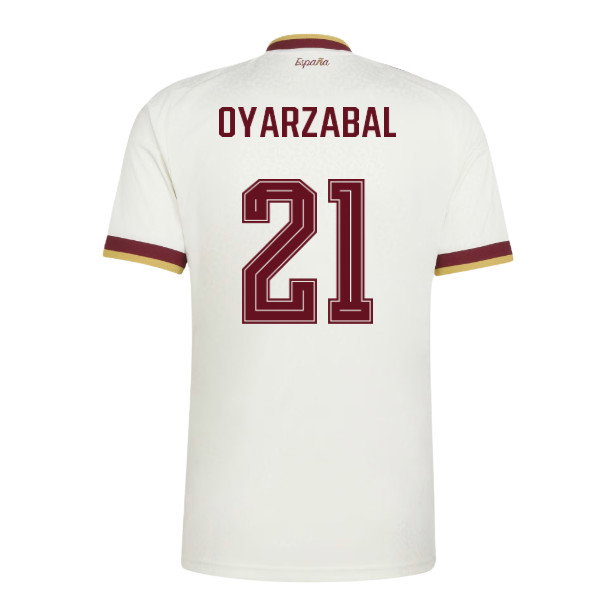 2026-2027 Spain Away Shirt (Oyarzabal 21)