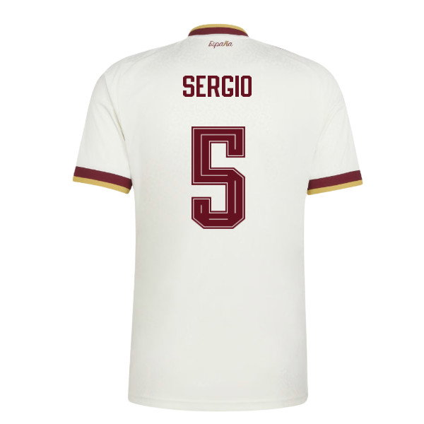 2026-2027 Spain Away Shirt (Sergio 5)