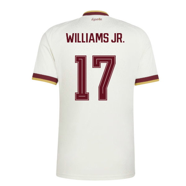 2026-2027 Spain Away Shirt (Williams Jr. 17)