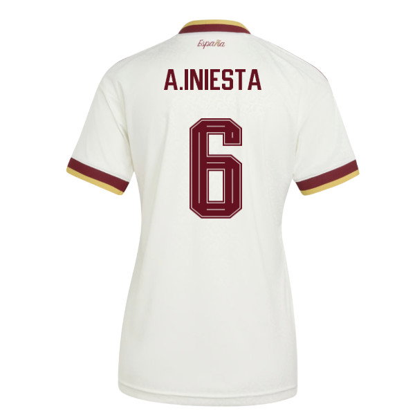 2026-2027 Spain Away Shirt (Womens) (A.Iniesta 6)