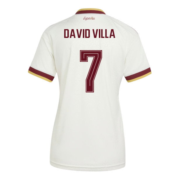 2026-2027 Spain Away Shirt (Womens) (David Villa 7)