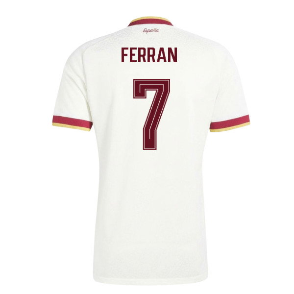 2026-2027 Spain Away WC WINNERS Shirt (Ferran 7)