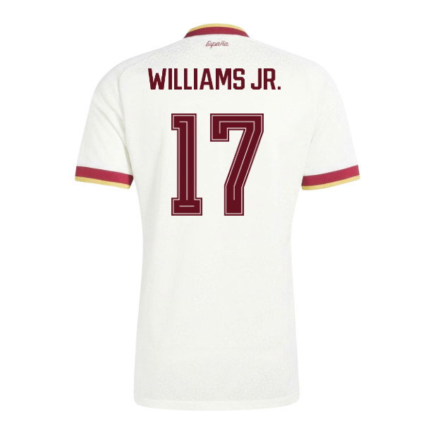 2026-2027 Spain Away WC WINNERS Shirt (Williams Jr. 17)