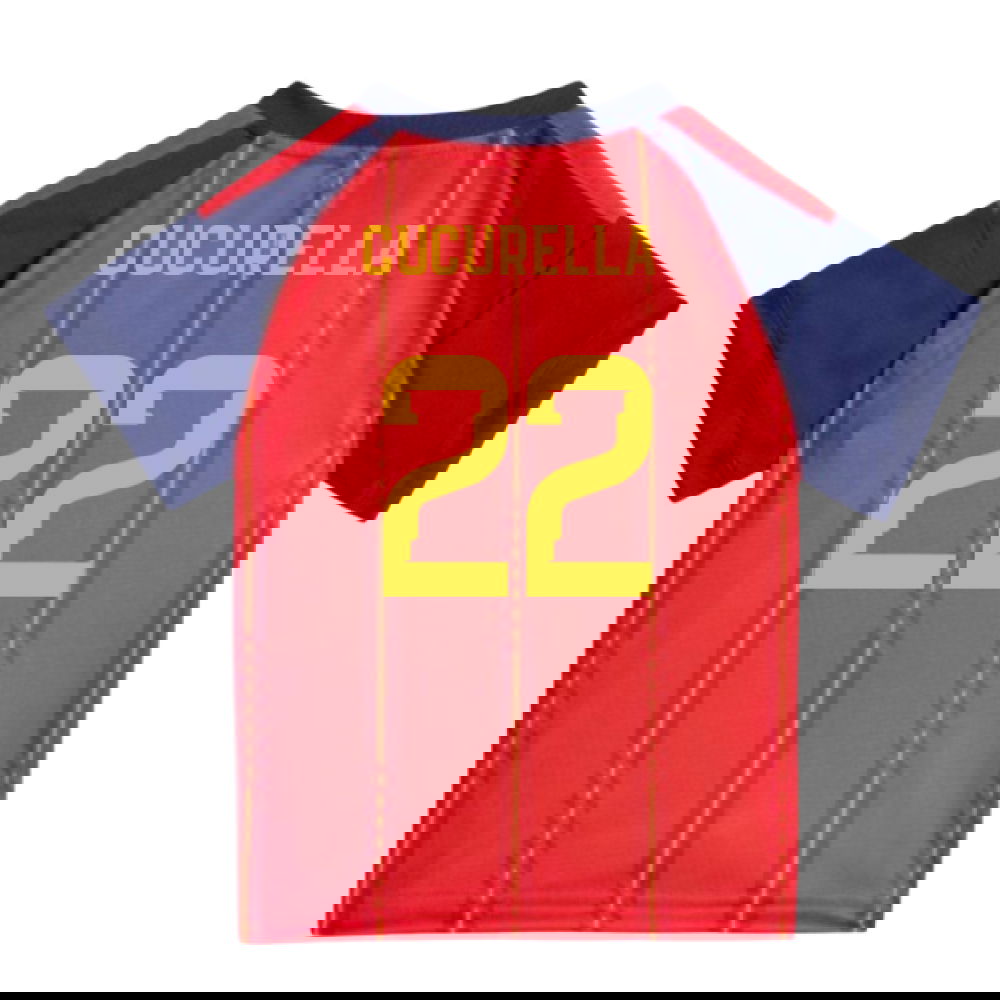 2026-2027 Spain Home Baby Kit (Cucurella 22)