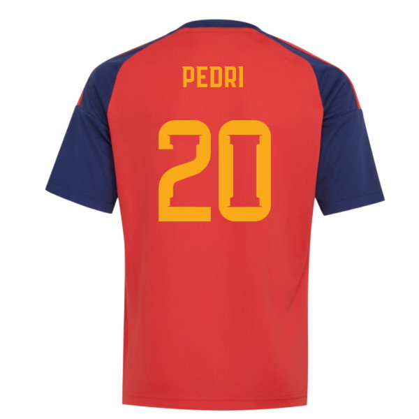 2026-2027 Spain Home Fan Jersey (Kids) (Pedri 20)