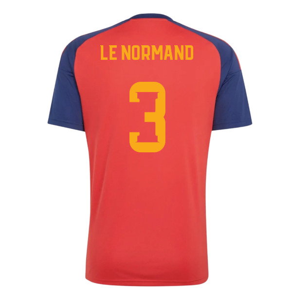 2026-2027 Spain Home Fan Jersey (Le Normand 3)