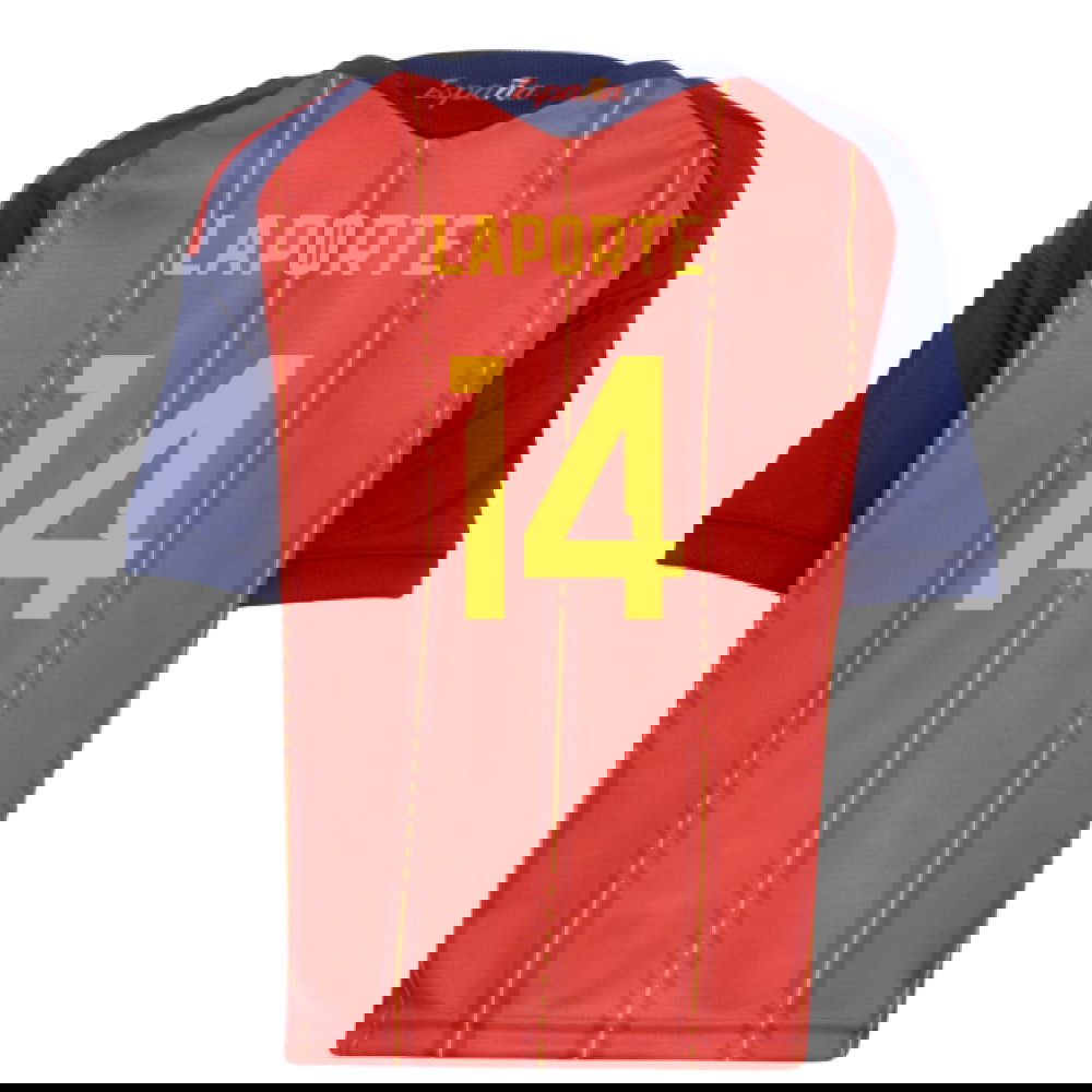 2026-2027 Spain Home Little Kids Mini Kit (Laporte 14)