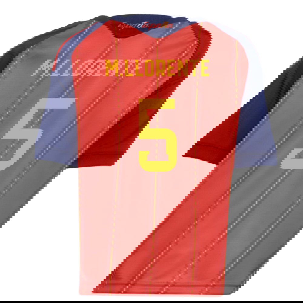 2026-2027 Spain Home Little Kids Mini Kit (M.Llorente 5)