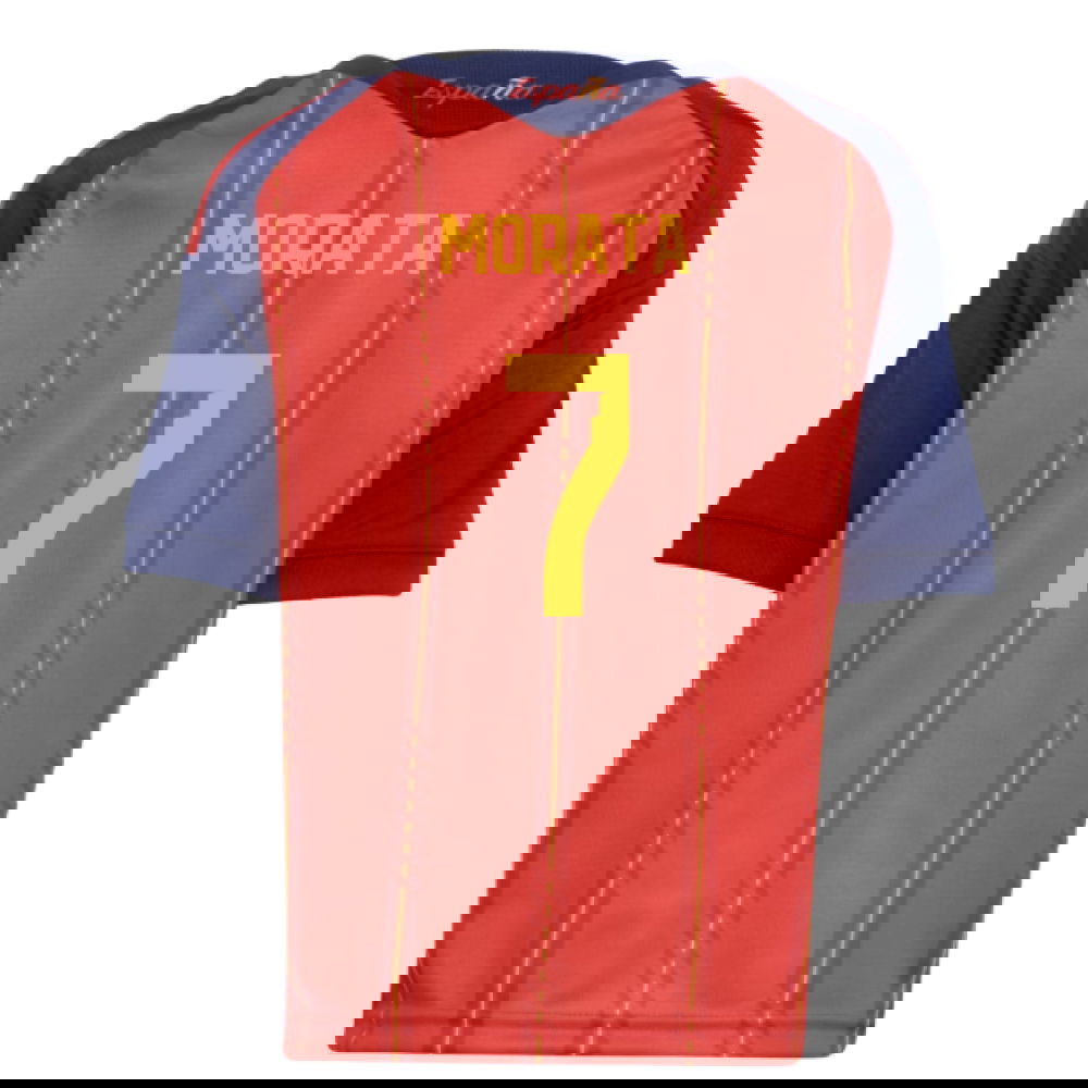 2026-2027 Spain Home Little Kids Mini Kit (Morata 7)