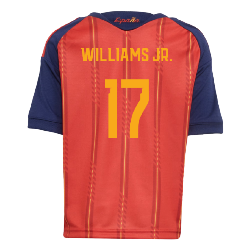 2026-2027 Spain Home Little Kids Mini Kit (Williams Jr. 17)