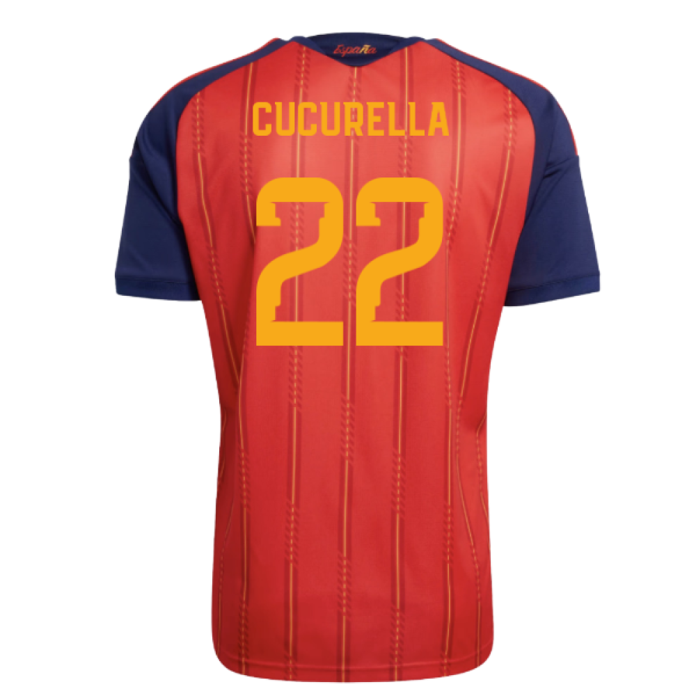 2026-2027 Spain Home Shirt (Cucurella 22)
