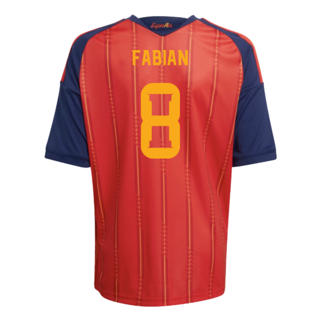 2026-2027 Spain Home Shirt (Kids) (Fabian 8)
