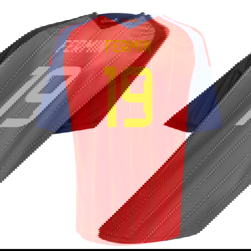 2026-2027 Spain Home Shirt (Kids) (Fermin 19)