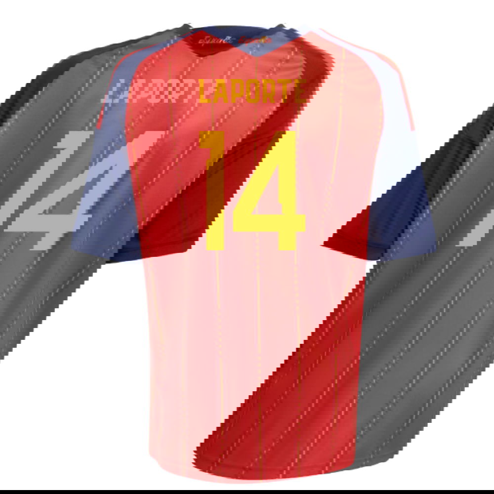 2026-2027 Spain Home Shirt (Kids) (Laporte 14)