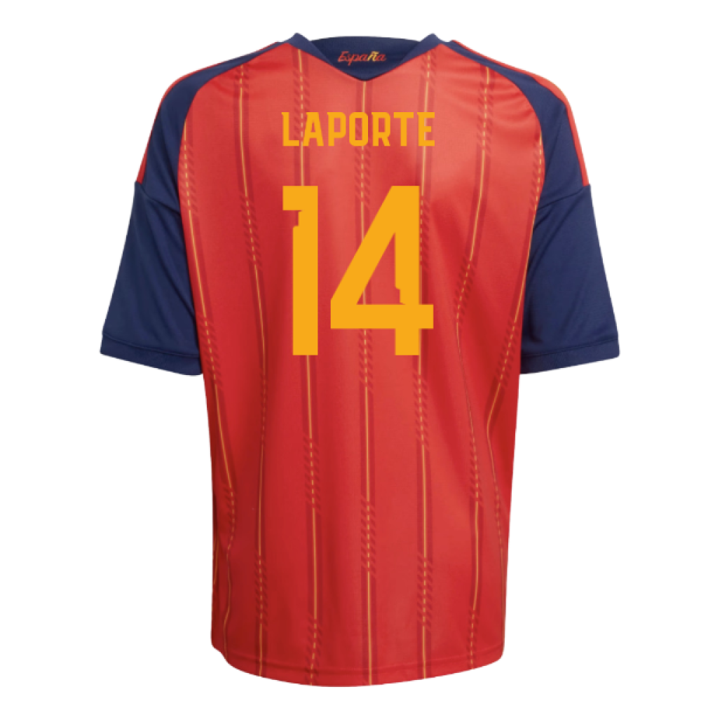 2026-2027 Spain Home Shirt (Kids) (Laporte 14)