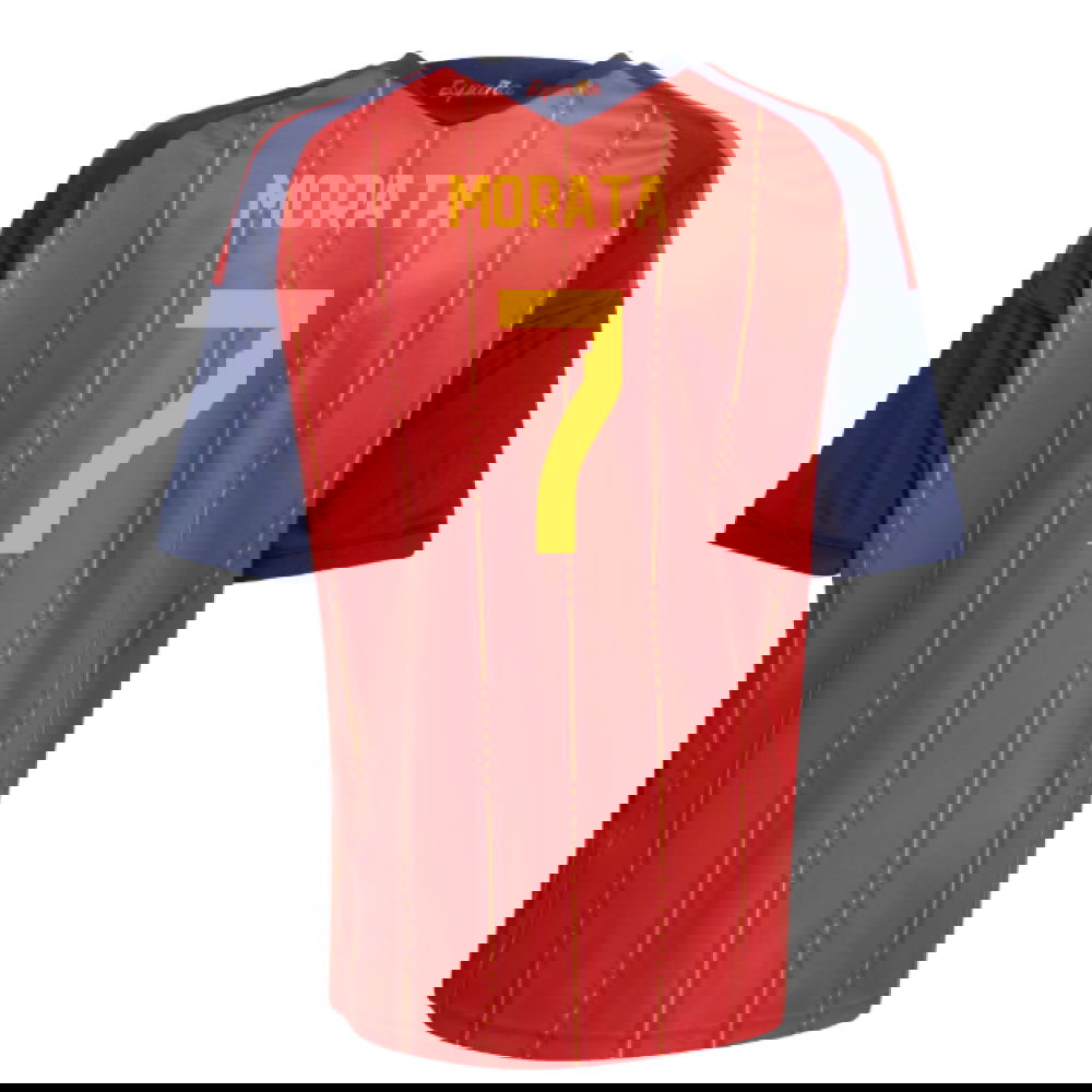 2026-2027 Spain Home Shirt (Kids) (Morata 7)