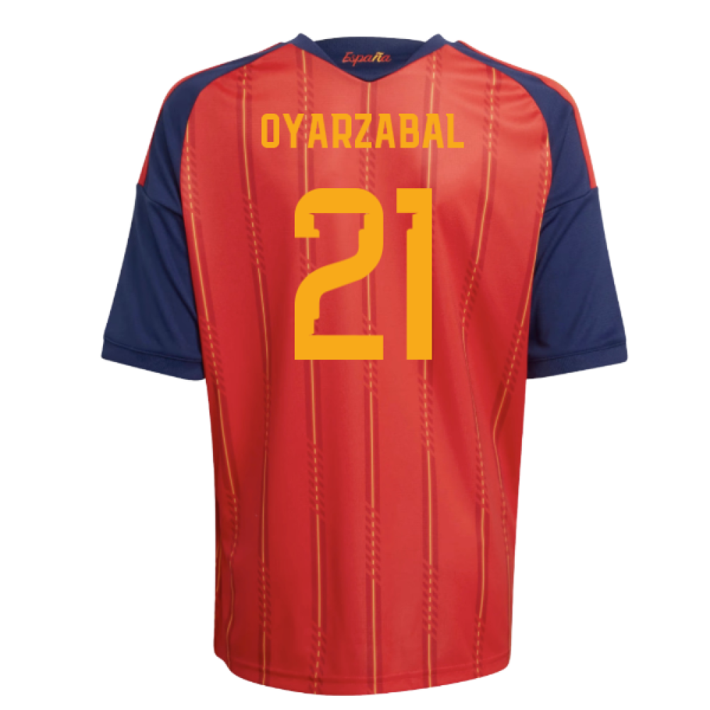 2026-2027 Spain Home Shirt (Kids) (Oyarzabal 21)