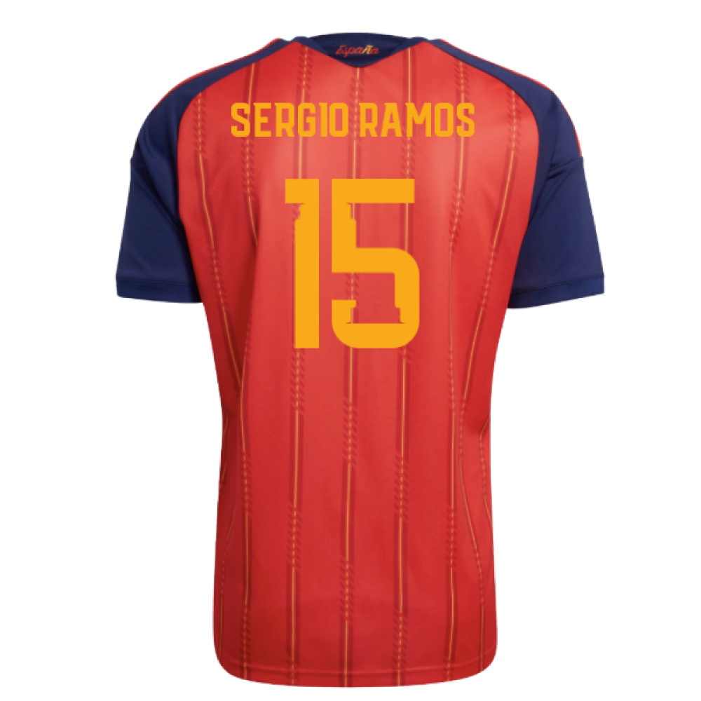 2026-2027 Spain Home Shirt (Sergio Ramos 15)