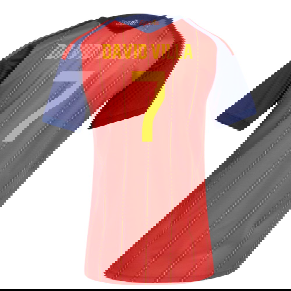 2026-2027 Spain Home Shirt (Womens) (David Villa 7)