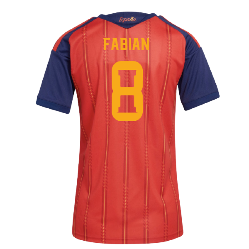 2026-2027 Spain Home Shirt (Womens) (Fabian 8)