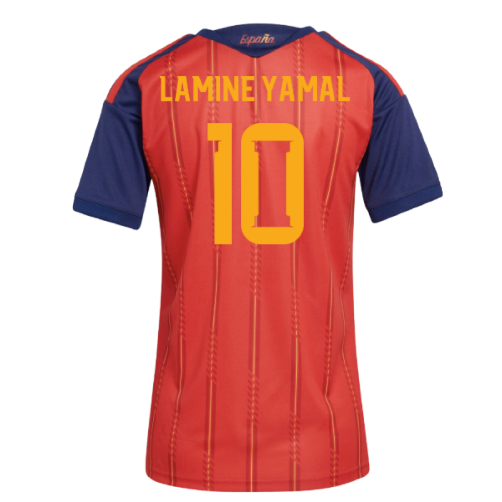 2026-2027 Spain Home Shirt (Womens) (Lamine Yamal 10)