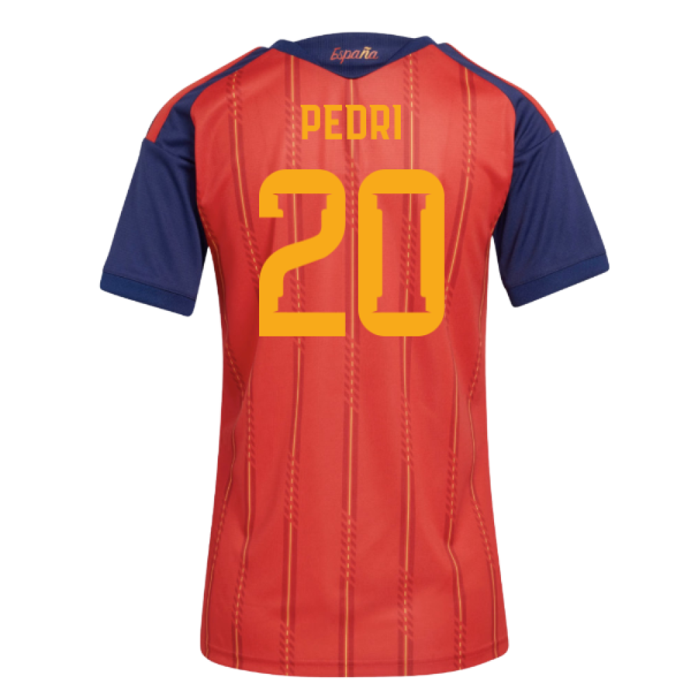 2026-2027 Spain Home Shirt (Womens) (Pedri 20)