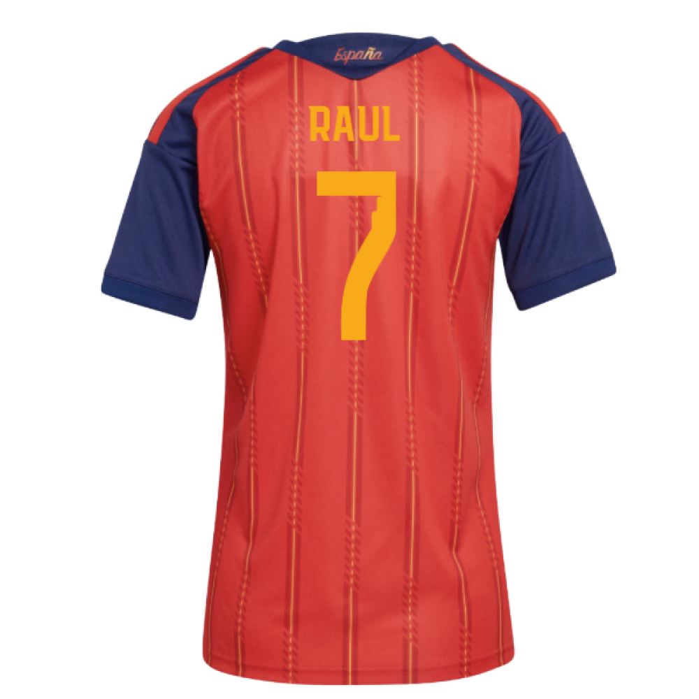 2026-2027 Spain Home Shirt (Womens) (Raul 7)
