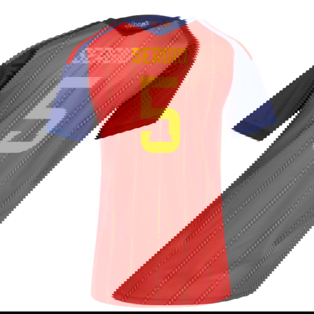 2026-2027 Spain Home Shirt (Womens) (Sergio 5)