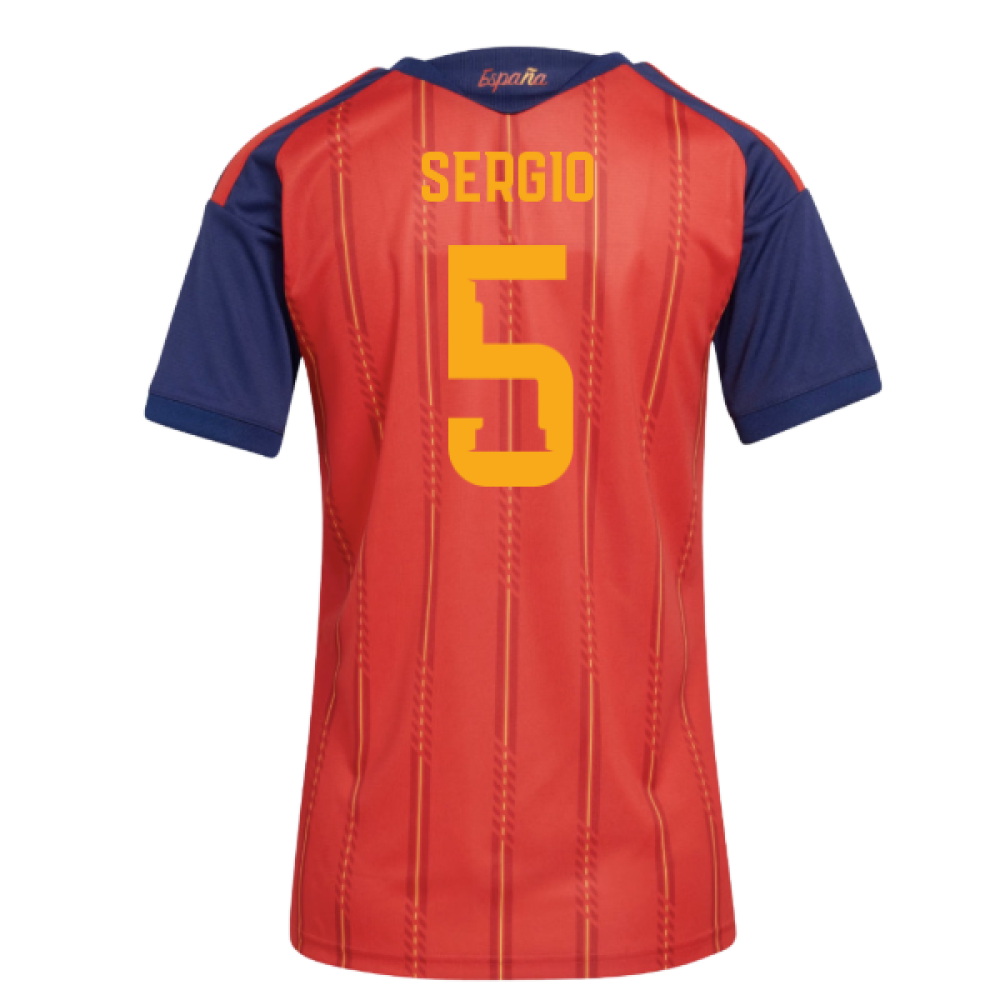 2026-2027 Spain Home Shirt (Womens) (Sergio 5)