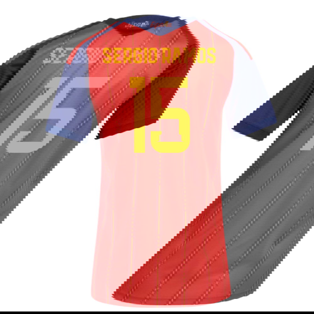 2026-2027 Spain Home Shirt (Womens) (Sergio Ramos 15)