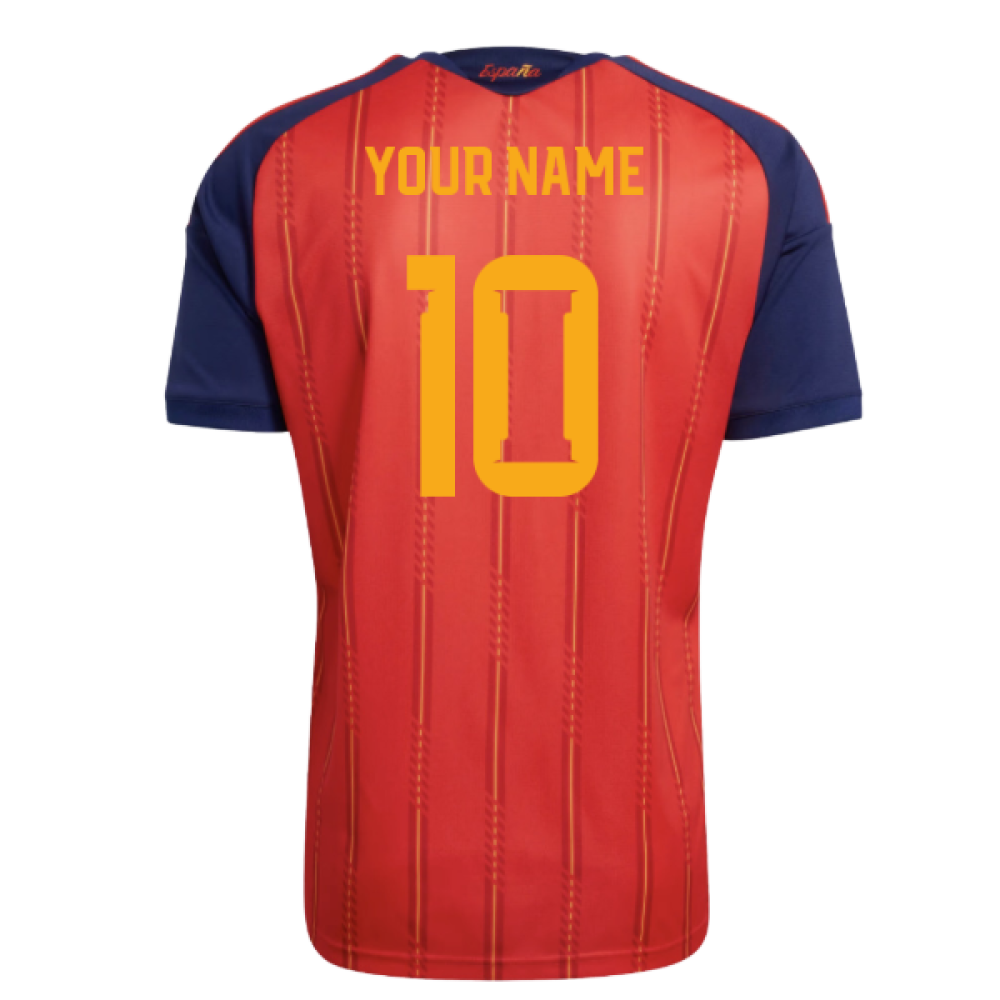 2026-2027 Spain Home Shirt (Your Name)