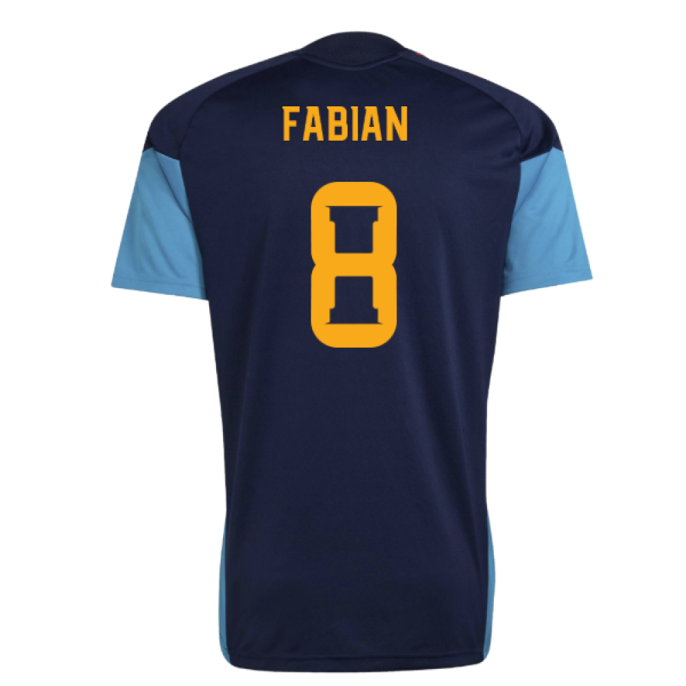 2026-2027 Spain Training Jersey (Night Indigo) (Fabian 8)
